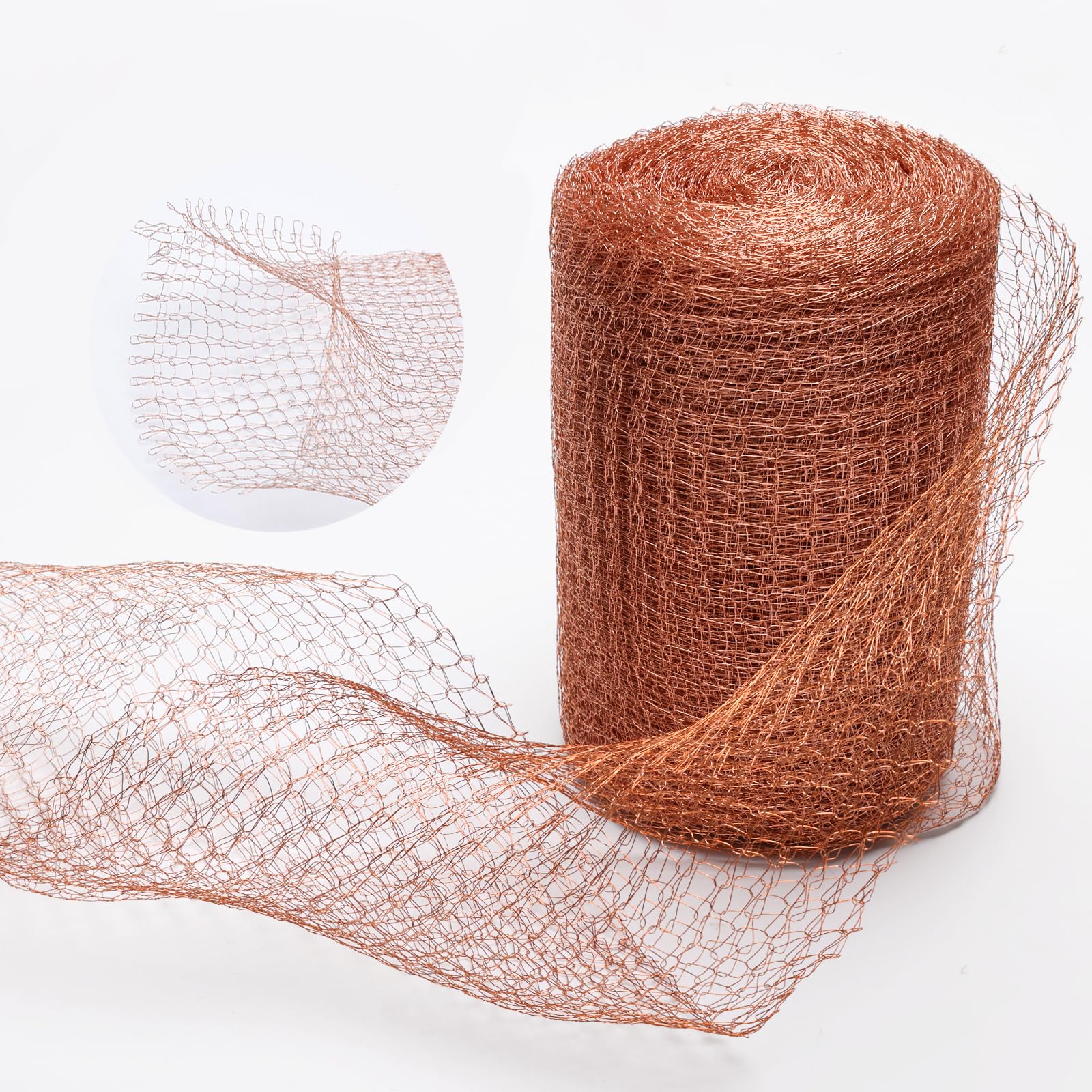 Supvox Copper Mesh for Electromagnetic Interference 5 Inches x 9.8 Feet RFI Shielding Copper Mesh Screen Copper Mesh Sheet Cuttable Copper Mesh Screen for Gardening Shield, Filtration Supvox Copper Mesh for Electromagnetic Interference 5 Inches x 9.8 Feet RFI Shielding Copper Mesh Screen Copper Mesh Sheet Cuttable Copper Mesh Screen for Gardening Shield, Filtration